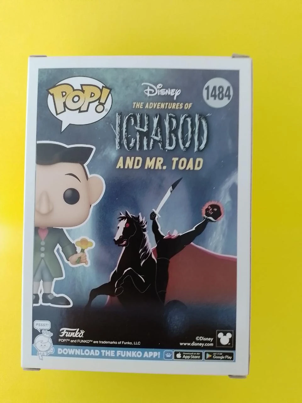 Funko Pop! Disney The Adventures of Ichabod and Mr. Toad - Ichabod Crane #1484 – photo 3